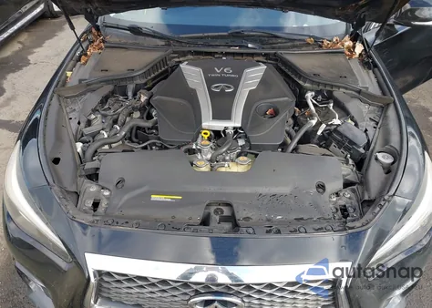 2017 Infiniti Q50 3.0T Premium из США, поврежденный, VIN JN1EV7AR7HM834951